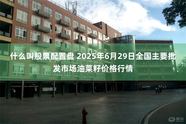 什么叫股票配置盘 2025年6月29日全国主要批发市场油菜籽价格行情