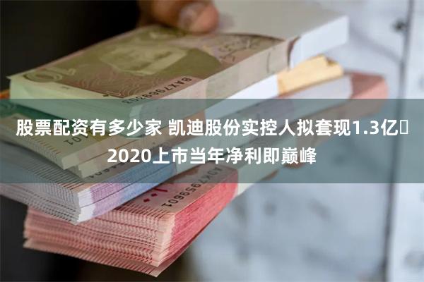 股票配资有多少家 凯迪股份实控人拟套现1.3亿 2020上市当年净利即巅峰